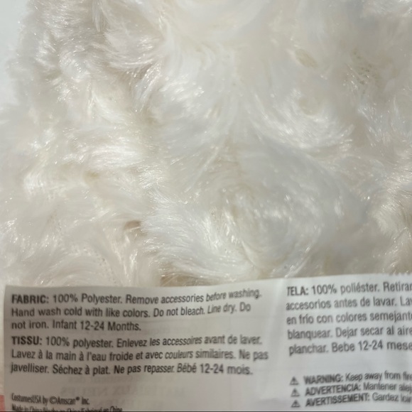 Lamb Sheep Costume Dress and Hat Size 12-24 months toddler kids - Picture 5 of 12